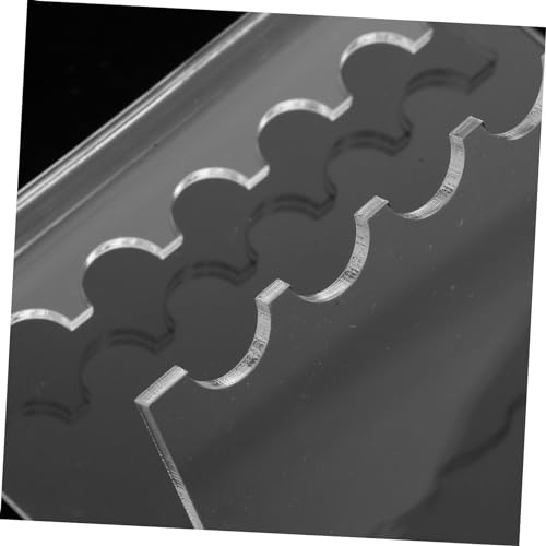 Support de rangement pour stylos acrylique pour un bureau d'architecte épuré et rangé