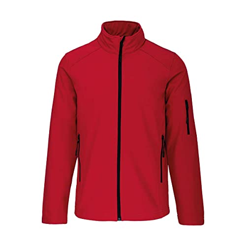 Image of Kariban Soft Shell Jacket Red XXL