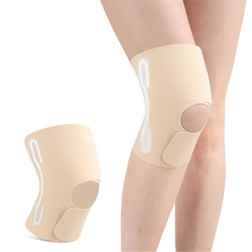 Gkaopi Rodillera Deportivas Rodilleras de Compresión con Estabilizadores Laterales Rodillera Ajustable Menisco y Ligamentos Ultra Suave Rodilleras para Lágrima de Menisco,Correr,Alivio Artritis