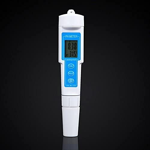 Preciso Tester di PH Digitale Portatile Impermeabile del PH della Penna del PH del PH per Il Laboratorio di urina del Vino dell'Acqua del Pool Acquario Pratico
