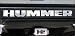 Hummer H2 - Rear Bumper Letter Inserts