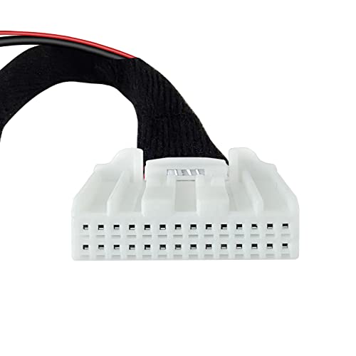 Image of Car Reverse Camera RCA Connector Adapter Cable for Mazda 3 6 CX-5 Axela Atenza Roadster MX-5 Miata Fiat