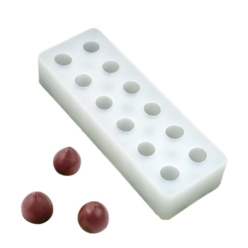 W4G5 - Molde en forma de calabaza en 3D con forma de torre de frutas, fondant, chocolate, pasteles, herramientas para decoración de pasteles, utensilios para hornear velas