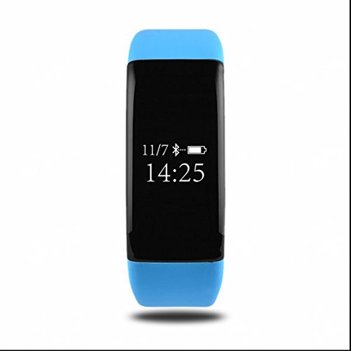 Smart bracelet fitness tracker,Notification Bluetooth Sync,Design Durable Sport Exercise & Fitness Wristbands,HD Display Screen,Stopwatch,with Sleep Monitor/ Step Tracker/ Calorie/ Notifications