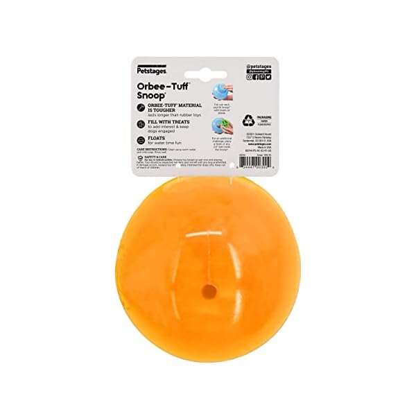 Planet-Dog-Orbee-Tuff-Snoop-Interactive-Treat-Dispensing-Dog-Toy-Large-Orange Interactive Treat Dispensing Dog Toy
