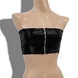 Black Omen (ブラックオーメン) チューブトップ ベアトップ コスプレ ブラトップ ストラップレス ブラ（黒色（ブラック）、L）os202-l-bk