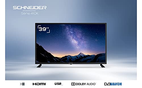SCHNEIDER-LED39SC410K-Televisor-LED-de-39-pulgadas-HD-HDMI-USB-20-Sintonizador-DVB-TT2C-Funcion-PVR-Modo-Hotel-negro