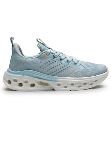 Image of Action | Athleo | KIA-212 | Women's | Lace-Up | Running | Shoes | Comfortable | Trendy | Lightweight | Durable | Sports | Shoes ICE-Blue