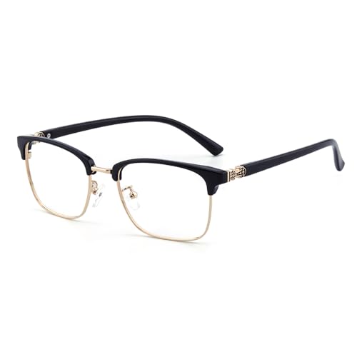 Image of GUDVUE Blue Light Blocking Glasses Men Rectangle Lightweight Gaming Glasses