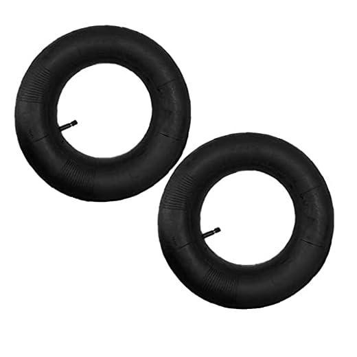Yililay skottkärra Straight Valve 4.80/4,00-8 innerslangar Replacement Däck för små släpvagnar Hand Trucks kart Trolley 2PCS