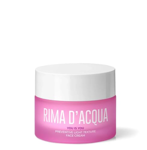 Rima d'Acqua Crema Facial Anti-Edad Hidratante Antioxidante con Vitamina E, Vitamina C, Extracto de Granada y Péptido Efecto Lifting – 50 ml