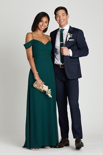 SHUZHXLZANGY Prom Suits for Men Navy 2 Piece Mens Suit Set Regular Fit Suit Holiday Suits for Men Size L