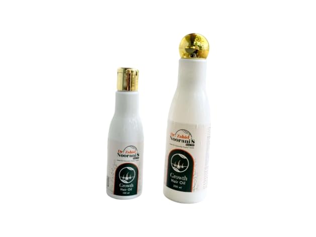 Dr. Zahid Noorani’s GROWTH Hair Oil for Hair Growth, Dandruff-Free, Smooth, Silky, and Shiny Hair Naturally and Effectively-image-4
