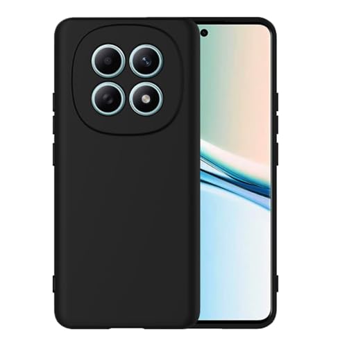 Casotec Back Cover Compatible with Mi Redmi Note 15 5G | Full Camera Protection | Premium Liquid Silicon Case | Flexible Bumper Case for Mi Redmi Note 15 5G / Note 15 SE 5G / Poco M8 5G (Black)