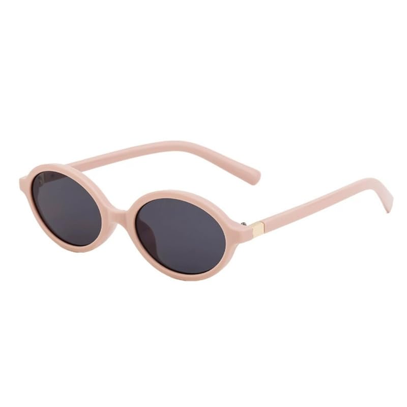 Image of Mastyle Small Round Frame Sunglasses for Men & Women | Premium PC Material | Integrated Nose Support | Lightweight & Comfortable | Elegant & Fashionable