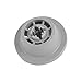 Bosch 00611475 Genuine OEM Lower Dishrack Roller (Gray) for Bosch Dishwashers