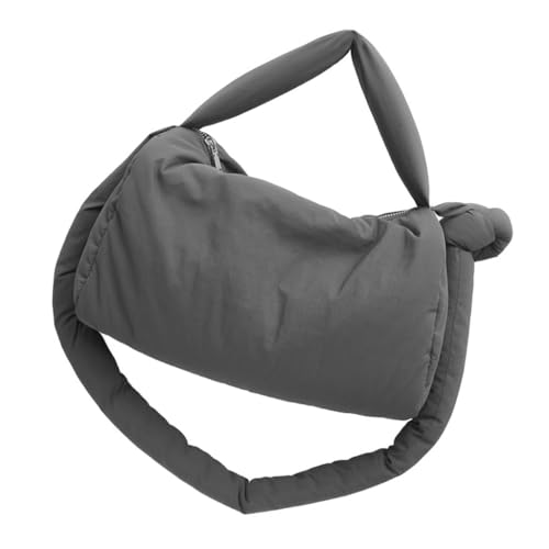 Sac à bandoulière bouffant grand format anti-mal d'épaule femme