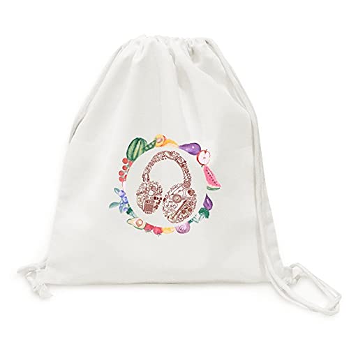 Sac en tissu pliable robuste avec sangles confortables pour fruits et légumes