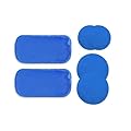 Reusable Hot and Cold Gel Ice Packs for Injuries - Gel Cold Packs for Injuries - Ice Packs Keep Food Fresh - Multiple Shapes and Sizes 6 Variety Pack