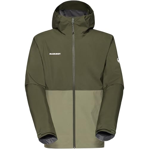 Chaqueta Linard Light HS Mammut de senderismo para días lluviosos en la montaña
