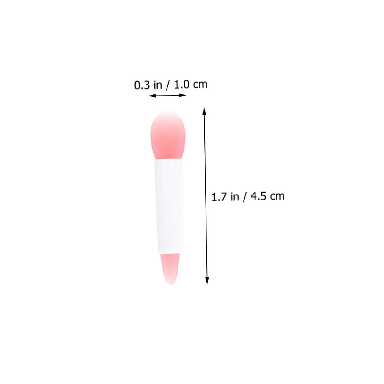 SOESFOUFU Silicone Lipstick Brush Applicators 1 Set for Stack Makeup Lipstick Applicators