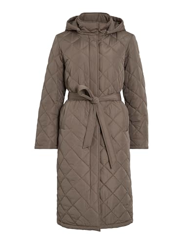 Manteau matelassé Femme VILA Vikante long veste doudoune imperméable tendance casual