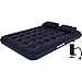 AVENLI aufblasbares Luftbett Campingmatratze 191x137x22 cm blau 2 Personen mit Kissen & Handpumpe komfortable Gästematratze & Campingbett Robustes Luftbett für Zuhause, Camping & Reisen tragbar