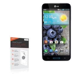 BoxWave Screen Protector Compatible with LG Optimus G Pro - ClearTouch Anti-Glare (2-Pack), Anti-Fingerprint Matte Film Skin