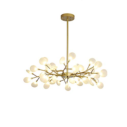 Plafonnier design doré style spoutnik luminaire salon chambre