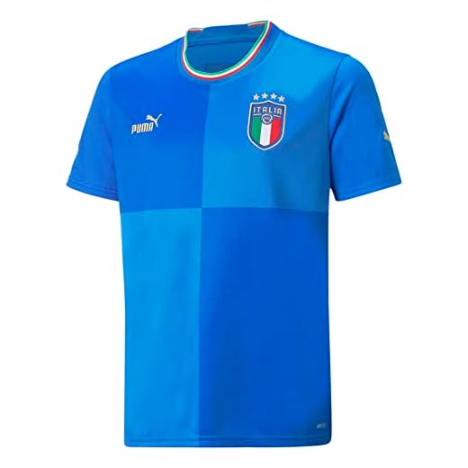PUMA Italia, Unisex Camiseta, Temporada 2022/23 Oficial Primera Equipación