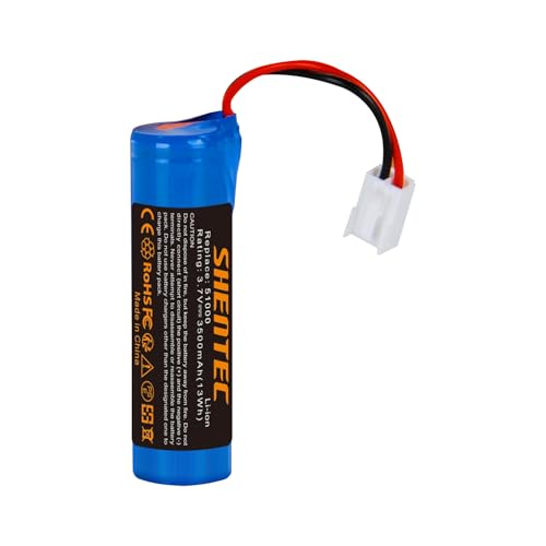 Shentec 3.7V 3500mAh Li-ion akku für Fenster-Reiniger,Ersatzakku für Leifheit Dry&Clean 51000, 51002, 51113, 51114