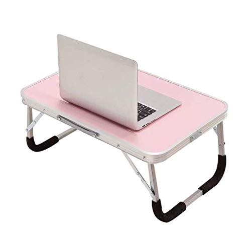 Einstellbarer Laptop-Bett-Tisch, faltbares Frühstückstablett, tragbarer Schach-stehender Schreibtisch, Notebook-Stand-Lesehalter für Couchboden