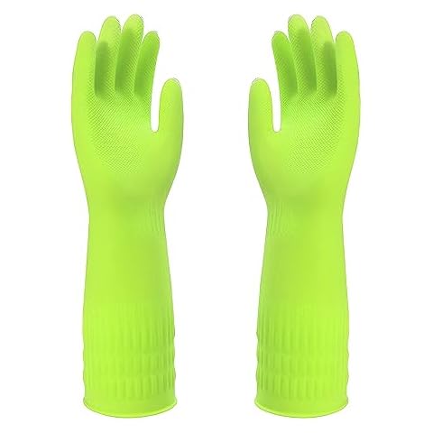 COMNICO Extra Long Waterproof Cleaning Gloves Cover