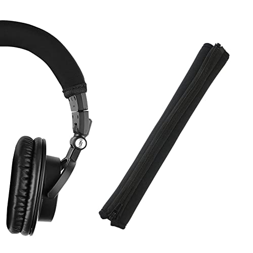 VGOL Headband Cover Compatible with ATH M50x M50XWH M50XBB Headphones Replacement Headband Protector Repair Parts Black - Image 4