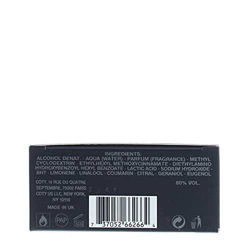 Lacoste L12.12 Noir Masculino Eau De Toilette 100Ml,