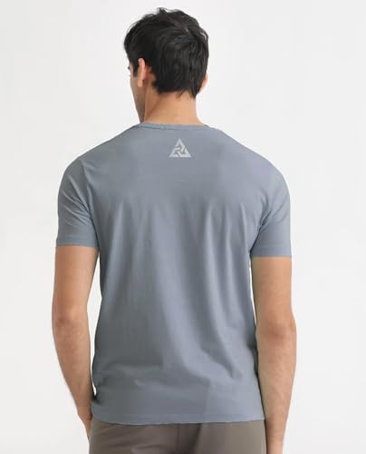 Image of Mens Printed Round Neck Half Sleeve /Long Sleeve 100% Cotton T-Shirt