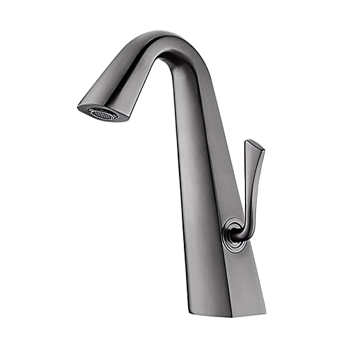 Grifo de tocador cromado con acabado premium para renovación estética de lavabos de baño 1