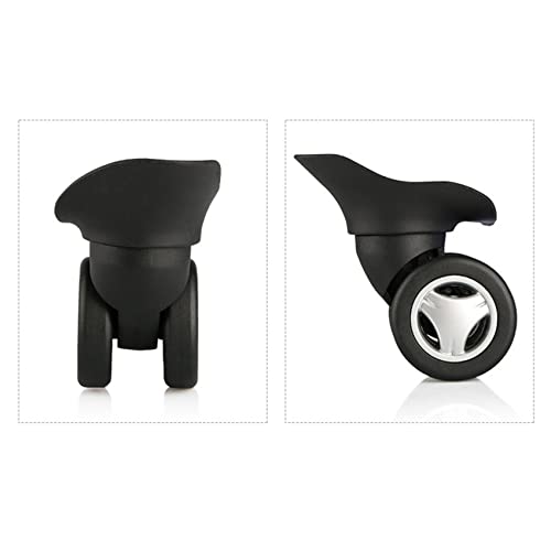 Luggage Wheels,Universal Luggage Casters,1 Pair Luggage Wheel Replacement Spare Spinner Caster for Suitcase Wheel Repair (W023)4