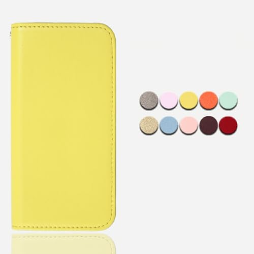 �݊��iZTE Nubia REDMAGIC 11 ProPlus�Ή� �蒠�^ �W�� �p�X�e���J���[ �X�}�[�g�t�H���P�[�X �ϏՌ� �X�}�z�P�[�X �}�O�l�b�g������ �X�^���h�@�\�t�� �蒠�P�[�X �ی�J�o�[ (�V�C �J���[�F�p�X�e�� �C�G���[ PastelYe