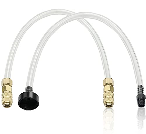 weideke Compatible with Seastar Hydraulic Steering System's Bleed and Fill Packs, Leak Free Accessories, Quick Connection to Professional Bleed Packs (2)