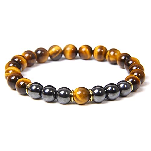 Bracelets de Perles d'Exception - Bracelet en Pierre de 8 mm Durable pour Femmes