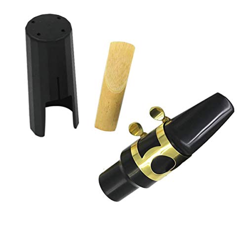 MUPOO Tenor Plastic Mouthpiece Metal Buckle Reed Kit for Tenor Sax Saxophone Parts