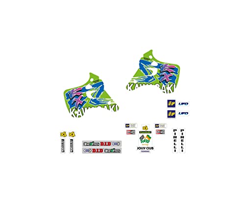 compatible avec/remplacement pour KX 125 / KX 250-92/93 - KIT DECO TECNOSEL TEAM 1993 / 24V00