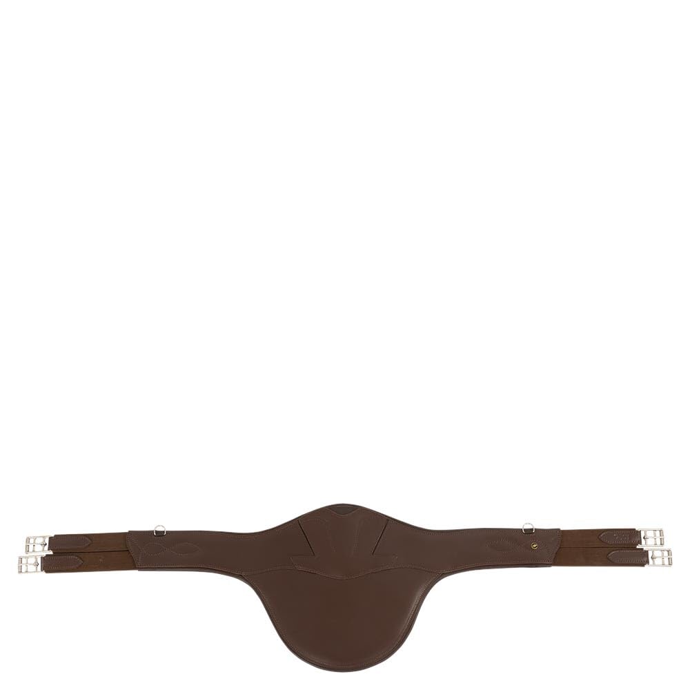 Ceinture Driffiel BR 135 Brown avec bavette ventrale pour cheval