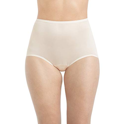 Lorraine Women's Picot Trim Full Brief 3 Pack Panties2