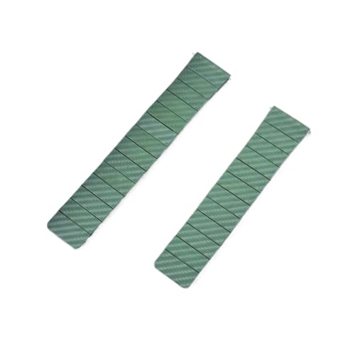 �ɓK������Samsung Galaxy 4/classic/46mm/Huawei Watch GT/2e/3/Pro�ɓK������J�[�{���t�@�C�o�[�X�g���b�v(Green,For Amazfit GTR 4)