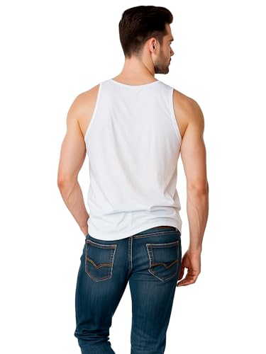 Image of COSCO ABALA 100% Combed Cotton Vest for Men, Sleeveless, White, Pack of 3 | Regular Fit, Deep Round Neck, Large Armholes, Tagless Design, Soft Feel, Breathable, Stretchable Fabric, Everyday Wear