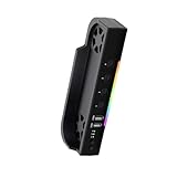 Multi-Speed Ventola Dock di Raffreddamento Regolabile Illuminazione LED Staffe di Montaggio Sicuro Surriscaldamento Per Switch2 ABS Gaming Stazione di Raffreddamento immagine