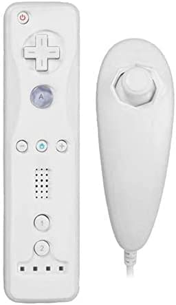 Funda de goma de silicona protectora de gel suave para mando a distancia Wii Nunchuk Joystick funda de silicona (transparente)