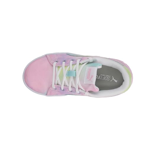 PUMA Puma Jada /// Little Kid, Pink Lady-Mist Green-Fresh Yellow, 3.5 US Unisex